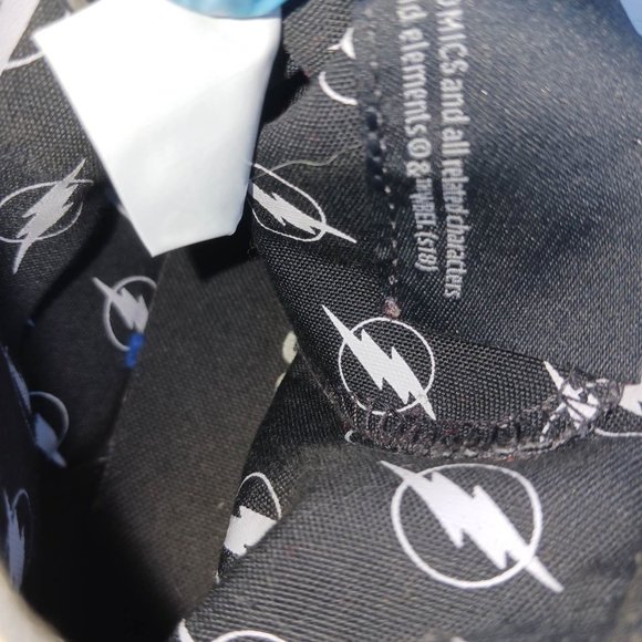 Converse Flash Men's Size 7 Black Red White High Cut Laced Shoes - Picture 10 of 15